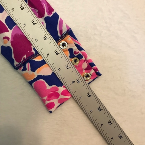 Lilly Pulitzer womens pink Sophie mini Dress in Catch and Release Print size XS - Picture 6 of 9